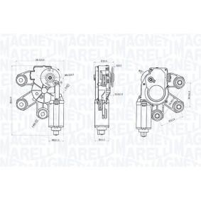 Scheibenwischermotor für VW von MAGNETI MARELLI