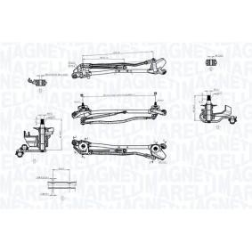 Compre Tirante de limpa-vidros da MAGNETI MARELLI 085570740010 a um preço baixo por 44,18 €