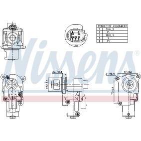 Comprar Válvula EGR de NISSENS 98174 a bajo precio de 92,32 €