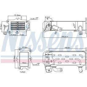 AGR Kühler 989447 von NISSENS günstig für 209,71 € online kaufen