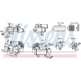 AGR Kühler 989494 von NISSENS günstig für 207,81 € online kaufen