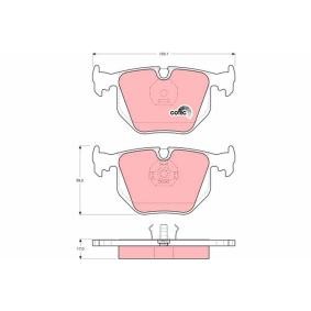 Compre Pastilhas de travão da TRW GDB1119 a um preço baixo por 34,94 €