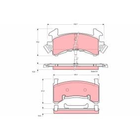 Compre Pastilhas de travão de TRW online para Blazer S10 I a preços moderados
