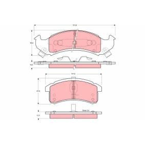 Acquista Kit pastiglie freni da TRW GDB4000 a buon mercato per soli 34,87 €