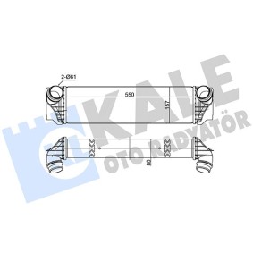 Ladeluftkühler 375655 von KALE OTO RADYATOR günstig für 124,92 € online kaufen