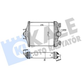 Ladeluftkühler von KALE OTO RADYATOR für Range Rover Sport (L494) günstig online kaufen