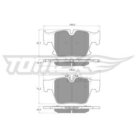 Osta TOMEX brakes Jarrupalat netistä 5 Sedan (G60)-mallille edulliseen hintaan