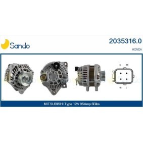 Zündspule SIC70024.0 von SANDO günstig für 81,67 € online kaufen