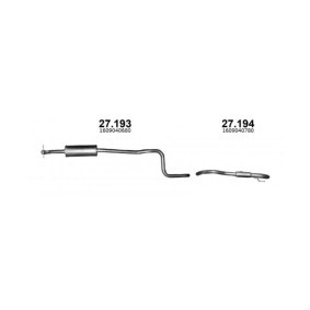 Achetez des Silencieux intermédiaire de chez IZAWIT en ligne pour 308 II 3/5 portes (LB, LP, LW, LH, L3) à prix modérés