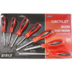 Comprar Kit de atornilladores de GROSLEY GR56002 a bajo precio de 9,85 €