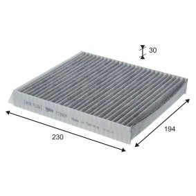 Innenraumfilter 715924 von VALEO günstig für 15,46 € online kaufen