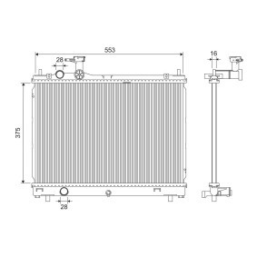 Kühler, Motorkühlung 701302 von VALEO günstig für 215,11 € online kaufen