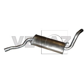 Mittelschalldämpfer AS-18 von VEGAZ günstig für 74,20 € online kaufen
