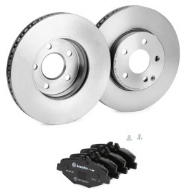 Bremsscheiben und -beläge BRB3405N0345 von BREMBO günstig für 146,70 € online kaufen