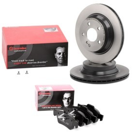 Bremsscheiben und -beläge BRB3405N0349 von BREMBO günstig für 118,28 € online kaufen