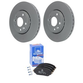 Comprar Kit de discos de freno y pastillas de ATE ATE3405N0112 a bajo precio de 256,39 €