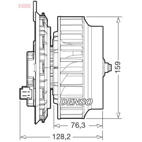 Innenraumgebläse DEA17016 von DENSO günstig für 328,29 € online kaufen