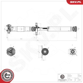 Antriebswelle 76SKV068 von ESEN SKV günstig für 454,83 € online kaufen
