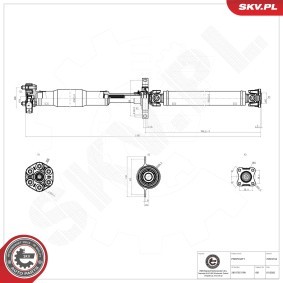 Antriebswelle 76SKV164 von ESEN SKV günstig für 422,86 € online kaufen