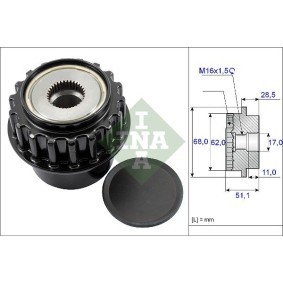 Generatorfreilauf 535 0175 10 von INA günstig für 71,04 € online kaufen