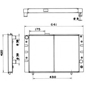 Acquista Radiatore motore da NRF 52036 a buon mercato per soli 128,55 €