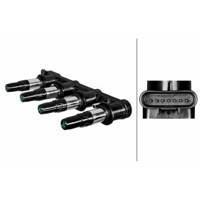 Zündspule 5DA 358 290-371 von HELLA günstig für 130,57 € online kaufen