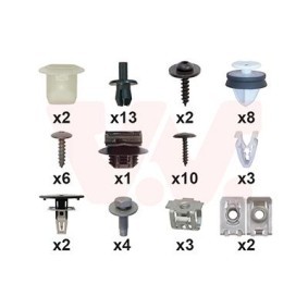 Compre Kit de montagem, pára-choques da VAN WEZEL 3807794 a um preço baixo por 50,53 €