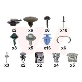 Compre Kit de montagem, pára-choques da VAN WEZEL 4403794 a um preço baixo por 76,92 €