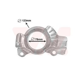 Compre Chapa protectora de disco de freno de VAN WEZEL online para PICANTO (TA) a precios moderados