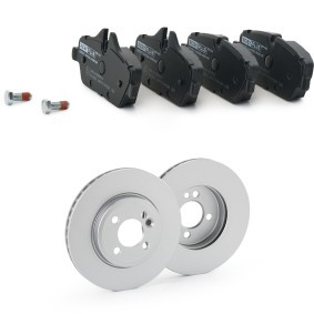 Bremsscheiben und -beläge des Herstellers RIDEX PLUS - Originalware Artikelnummer: 3405B0380P