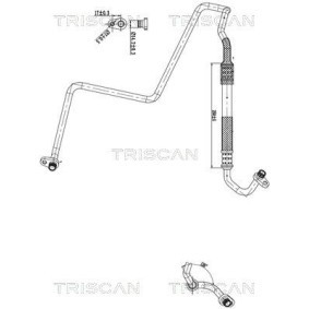 Hochdruck- / Niederdruckleitung, Klimaanlage 9010 28012 von TRISCAN günstig für 82,00 € online kaufen