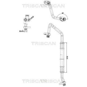 Hochdruck- / Niederdruckleitung, Klimaanlage 9010 28057 von TRISCAN günstig für 54,94 € online kaufen