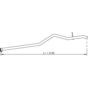 Abgasrohr 32512 von DINEX günstig für 100,69 € online kaufen