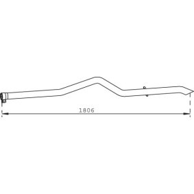 Abgasrohr 32520 von DINEX günstig für 92,06 € online kaufen