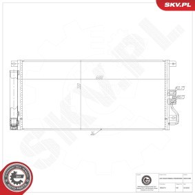 Klimakondensator 86SKV388 von ESEN SKV günstig für 64,06 € online kaufen