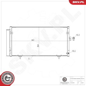 Klimakondensator 86SKV419 von ESEN SKV günstig für 62,04 € online kaufen