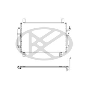Klimakondensator CD020668 von KOYORAD günstig für 150,83 € online kaufen