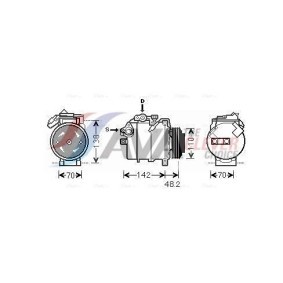 Verdampfer, Klimaanlage für ALFA ROMEO von AVA COOLING SYSTEMS