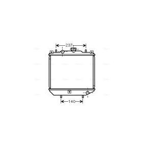 Compre Radiador, arrefecimento do motor da AVA COOLING SYSTEMS AM2001 a um preço baixo por 334,23 €