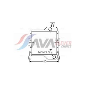 Ölkühler von AVA COOLING SYSTEMS BW3108