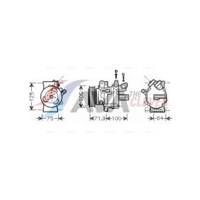 Klimakondensator MS5450 von AVA COOLING SYSTEMS günstig für 121,85 € online kaufen