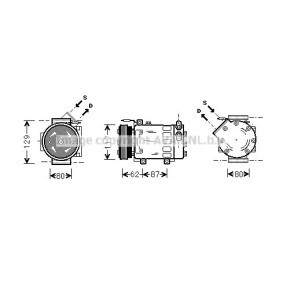 Køb Klimakompressor af AVA COOLING SYSTEMS RTK076 til den lave pris 3315,90 DKK