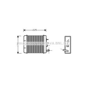 Compre Radiador de calefacción de AVA COOLING SYSTEMS online para Marbella Hatchback (28) a precios moderados