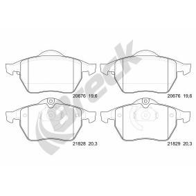 Achetez des Plaquettes de frein BRECK 21829 00 701 00 à prix pour 47,58 €