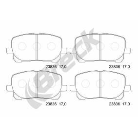Achetez des Plaquettes de frein BRECK 23836 00 701 00 à prix pour 30,08 €