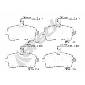 Achetez des Plaquettes de frein BRECK 24134 00 701 10 à prix pour 36,40 €