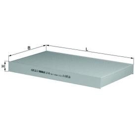 Innenraumfilter LA 46 von MAHLE ORIGINAL günstig für 13,06 € online kaufen
