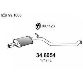 Mittelschalldämpfer 34.6054 von ASSO günstig für 112,86 € online kaufen