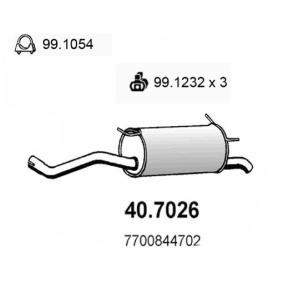 Compre Panela de escape traseira da ASSO 40.7026 a um preço baixo por 44,18 €