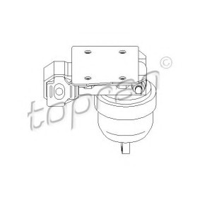 Motorlager 107 963 von TOPRAN günstig für 138,53 € online kaufen